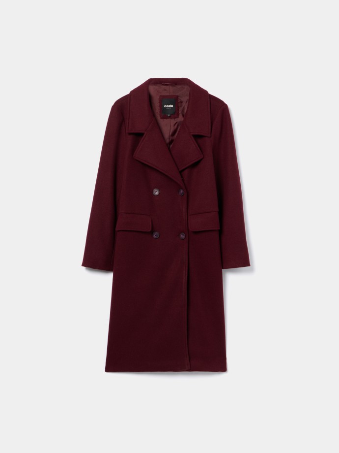 Casaco comprido clssico