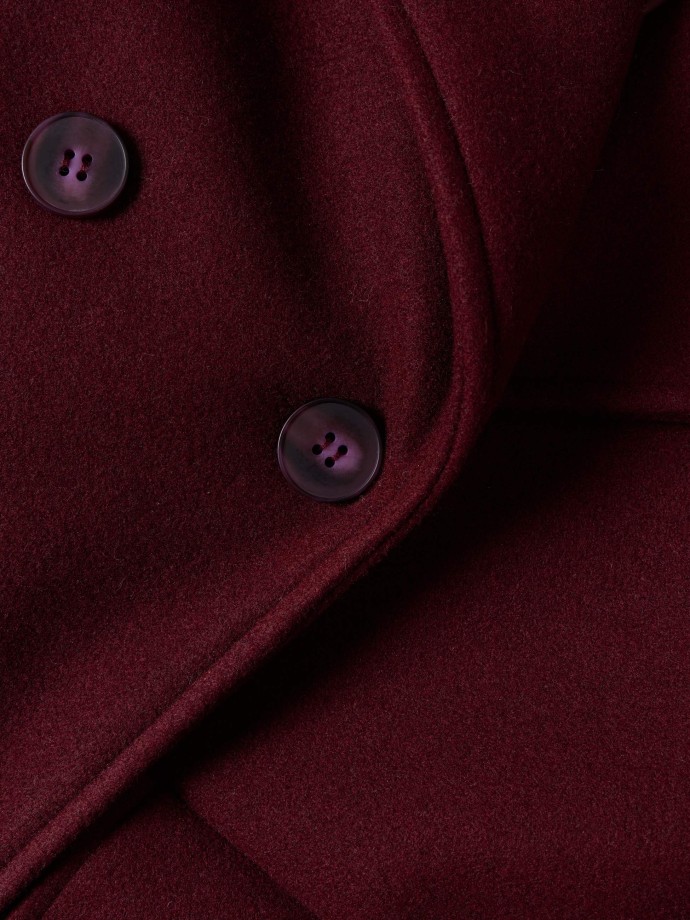 Casaco comprido clssico