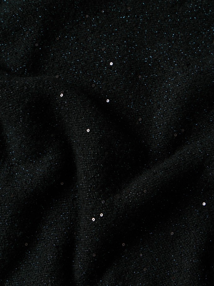 Camisola de malha com lantejoulas