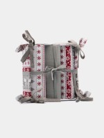 Cesto com 3 panos de Natal Cesto com 3 panos de Natal