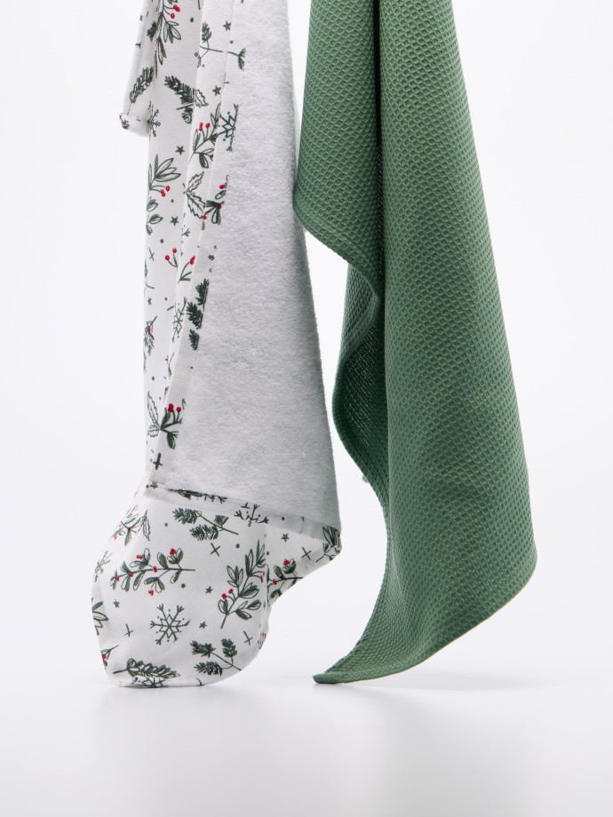 Conjunto de 2 panos de Natal Conjunto de 2 panos de Natal