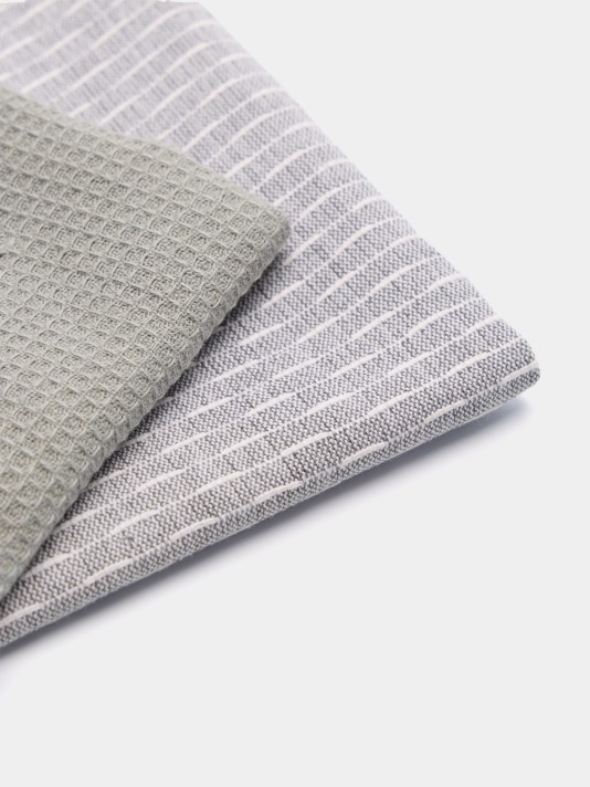 Conjunto de 2 panos de cozinha Conjunto de 2 panos de cozinha