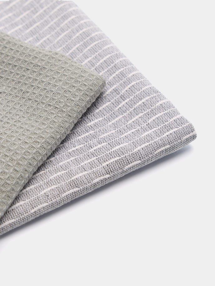 Conjunto de 2 panos de cozinha