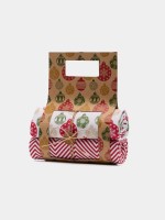 Conjunto de 2 panos de Natal