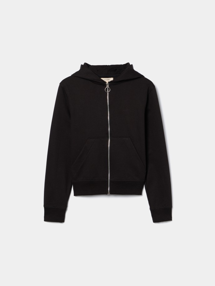 Casaco felpa com capuz Casaco felpa com capuz