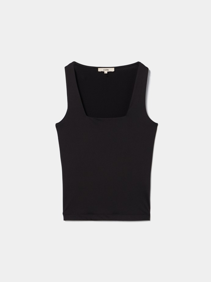 Top de alças largas Top de alças largas