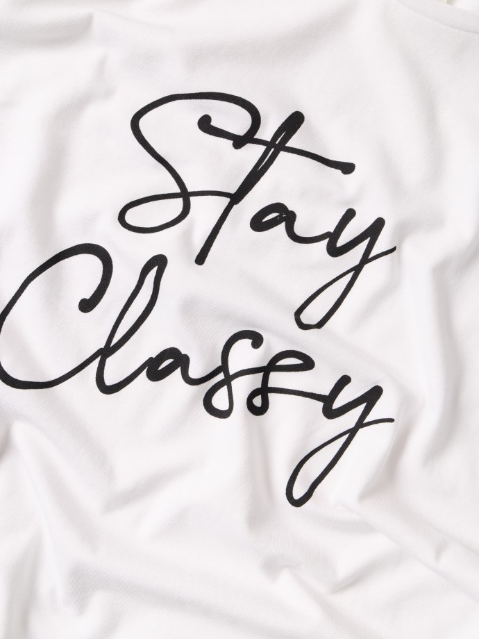 T-shirt estampada