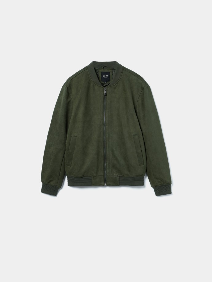 Blusão estilo bomber Blusão estilo bomber