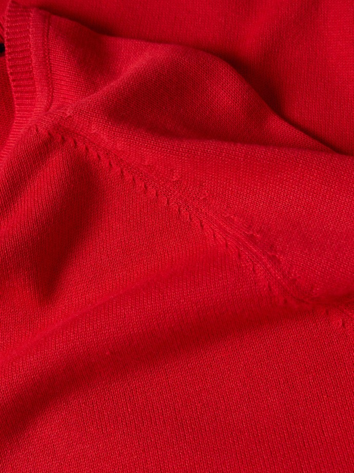 Camisola de malha com decote redondo