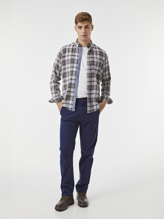 Calças chino bombazine Calças chino bombazine