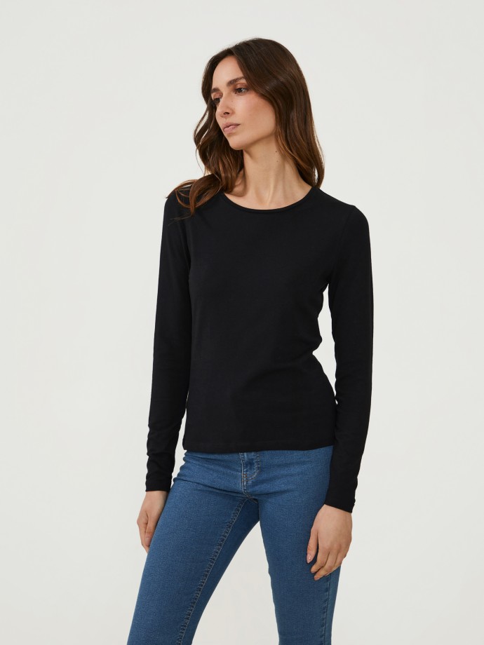 Camisola de manga comprida