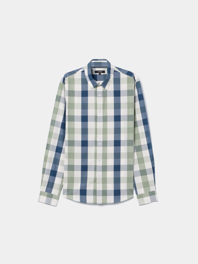 Camisa aos quadrados