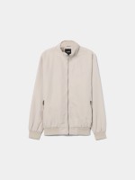 Casaco com gola subida