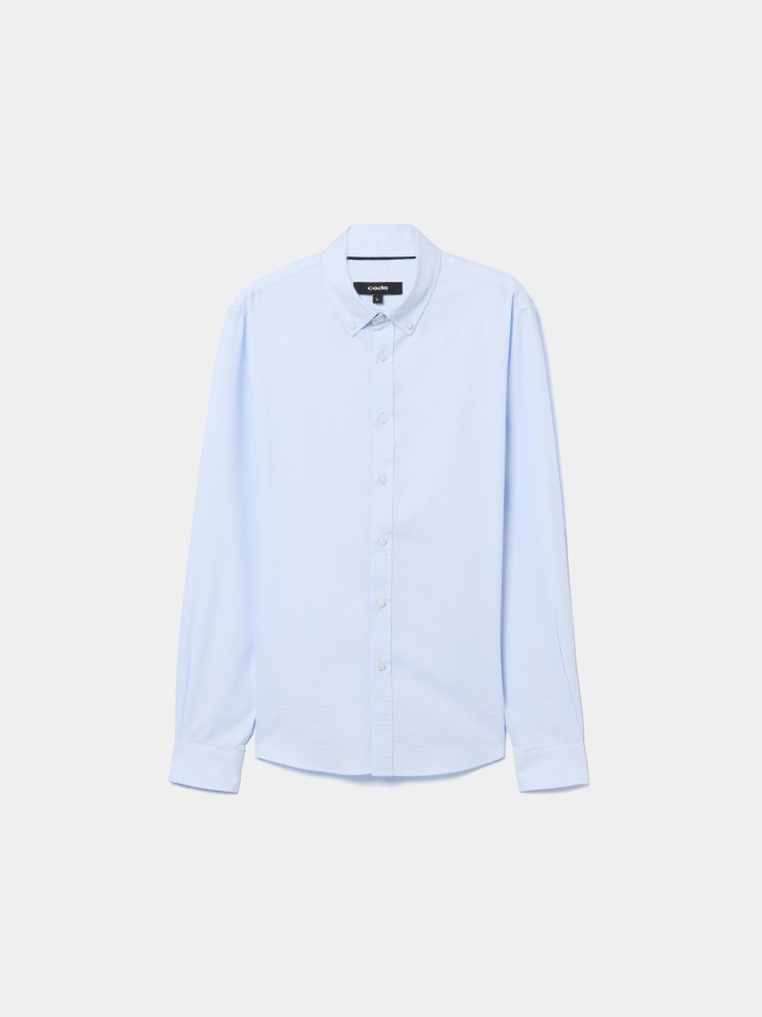 Camisa cl�ssica em algod�o