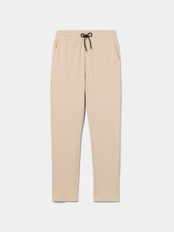 Cal�as em malha piquet