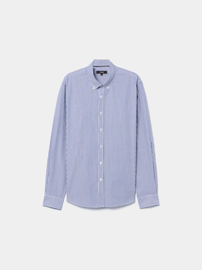 Camisa cl�ssica �s riscas