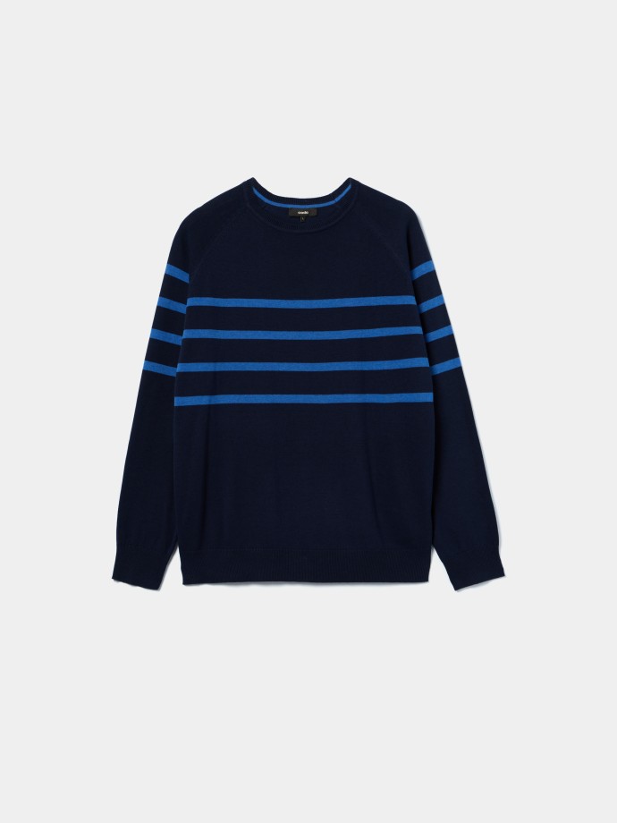 Camisola com riscas