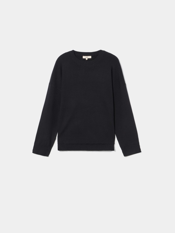 Camisola de malha lisa