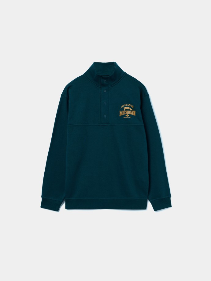 Camisola com botões Camisola com botões