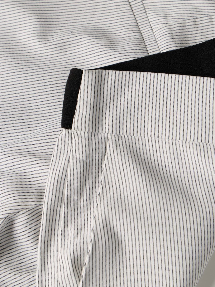 Calças de tecido clássicas Calças de tecido clássicas