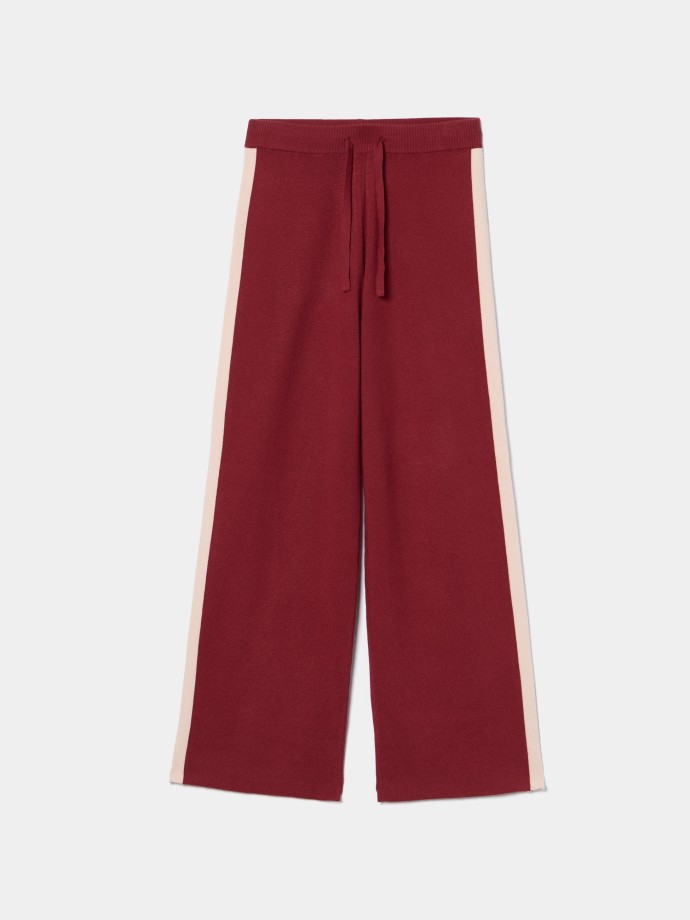 Cal�as de malha com risca lateral