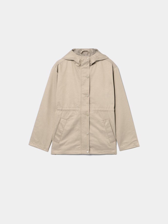 Parka com carapu�o