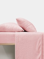 Jogo de lenis de casal em coralina