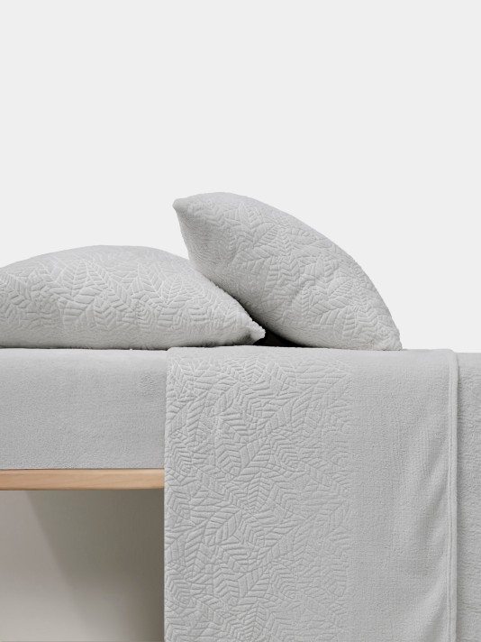 Jogo de lençóis de casal em coralina Jogo de lençóis de casal em coralina