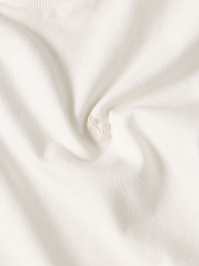 T-shirt com pormenor estampado