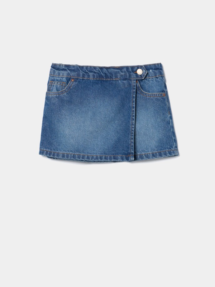 Saia-cal��o de ganga