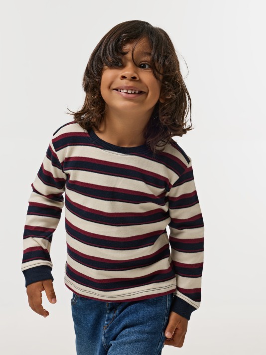 Camisola às riscas Camisola às riscas
