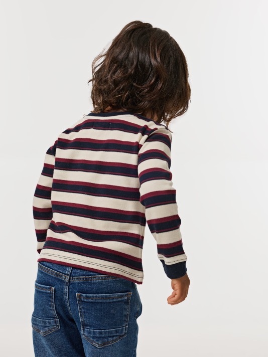 Camisola às riscas Camisola às riscas