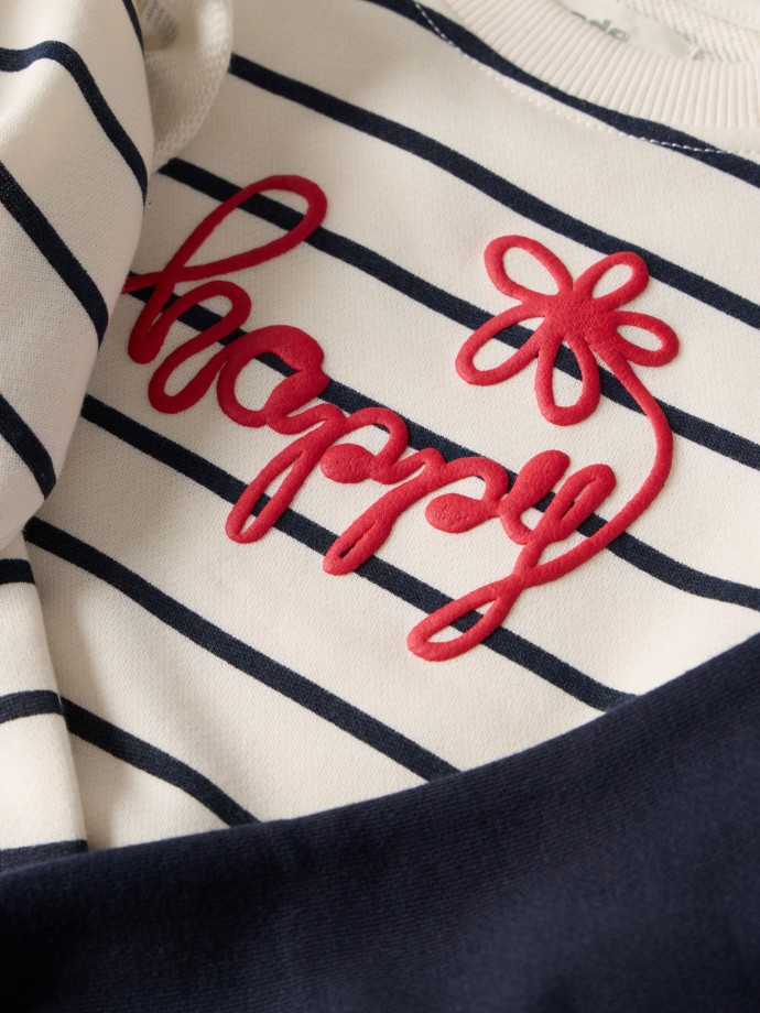 Conjunto de fato de treino estampado