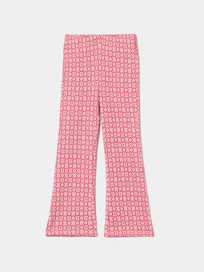 Cal�as de malha estampadas