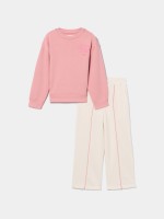 Conjunto de fato de treino estampado