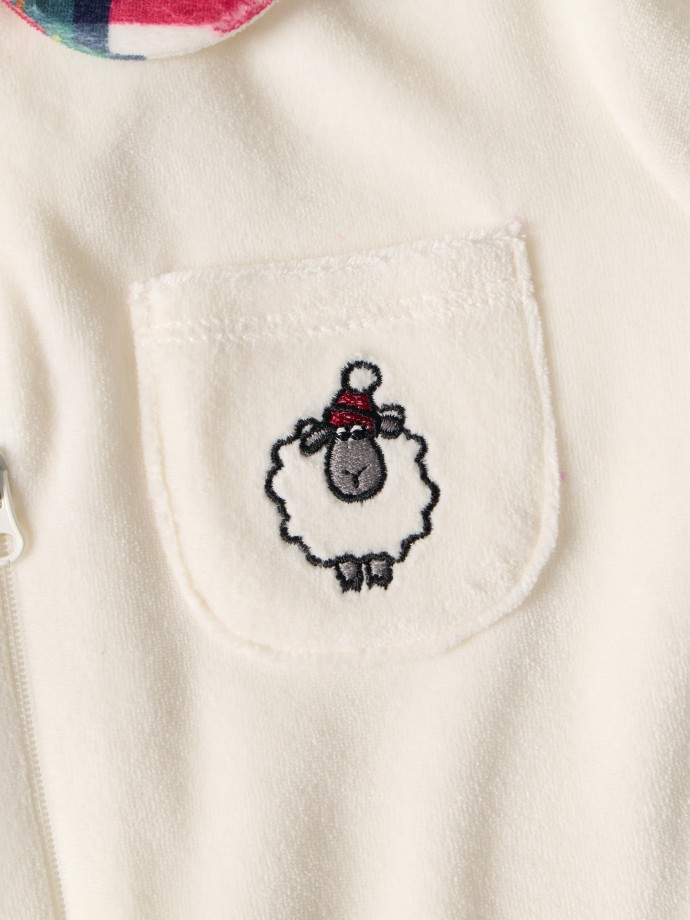 Babygrow com gola xadrez Babygrow com gola xadrez