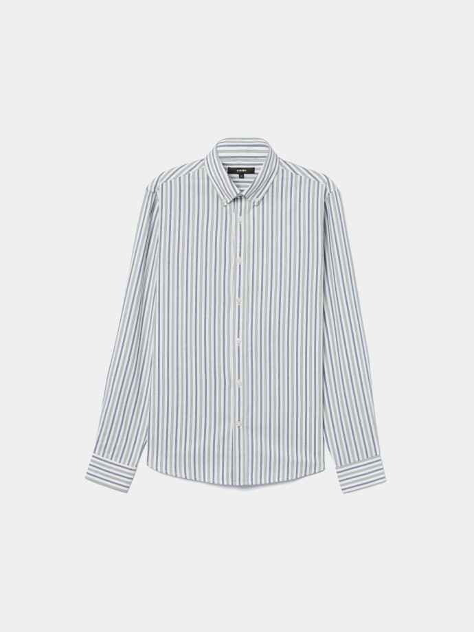 Camisa cl�ssica �s riscas