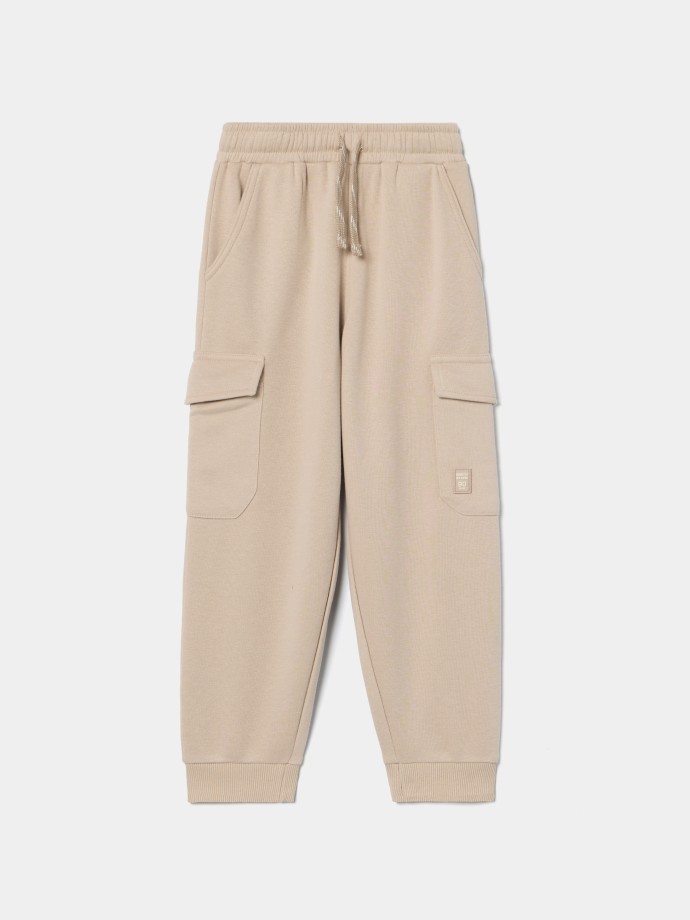 Cal�as cargo em felpa