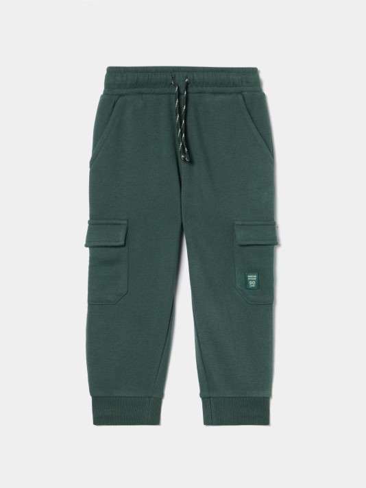 Cal�as cargo em felpa