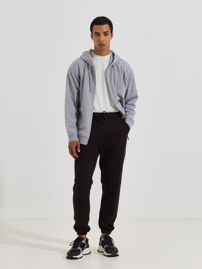 Calças joggers de felpa Calças joggers de felpa