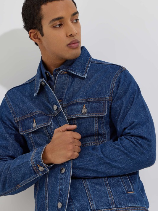 Blusão de ganga Blusão de ganga