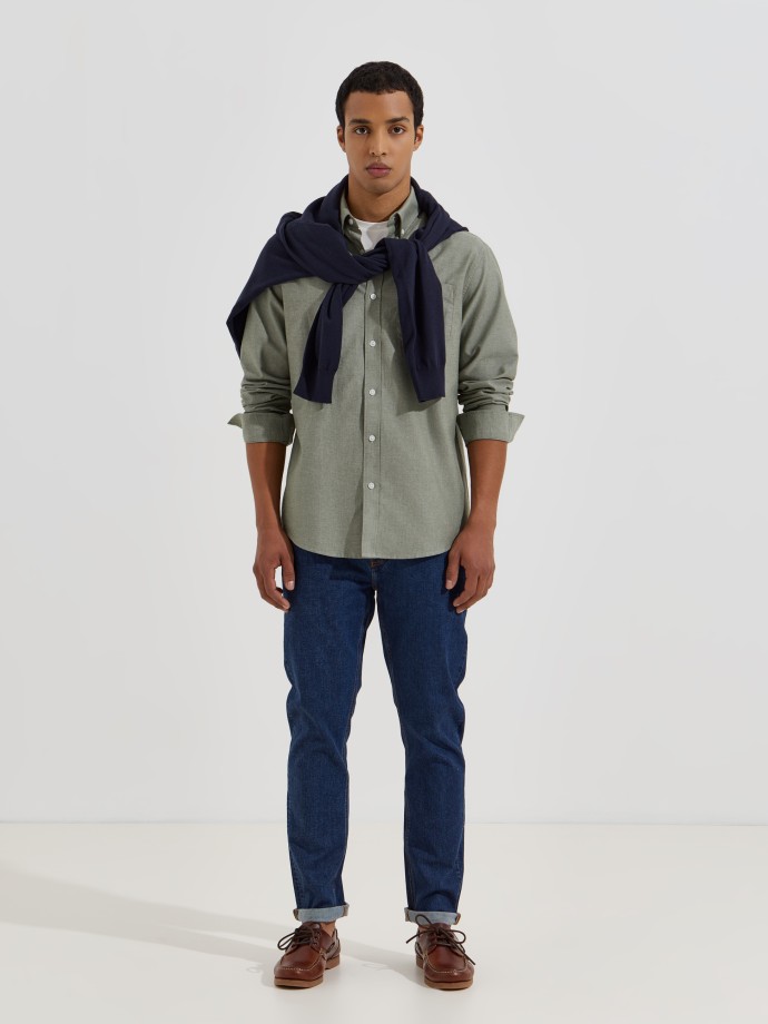 Camisa clássica em algodão Camisa clássica em algodão