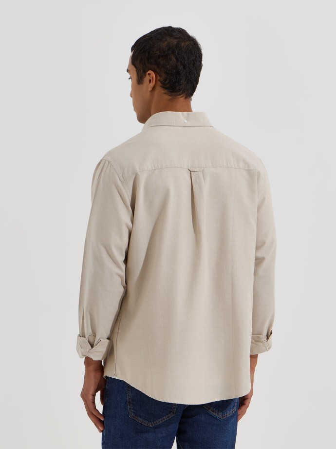 Camisa clássica em algodão Camisa clássica em algodão