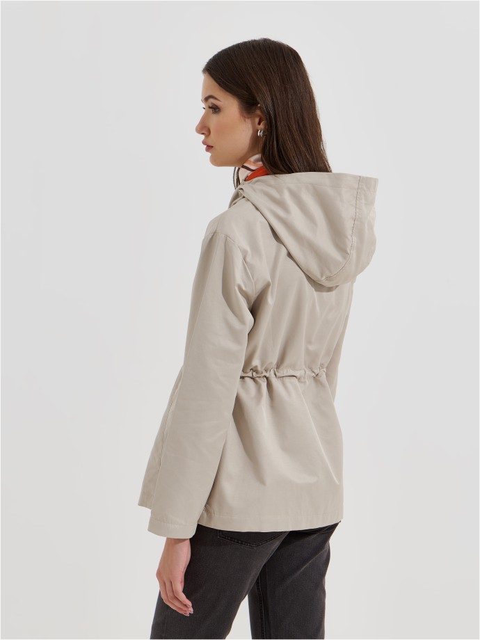 Parka com carapu�o