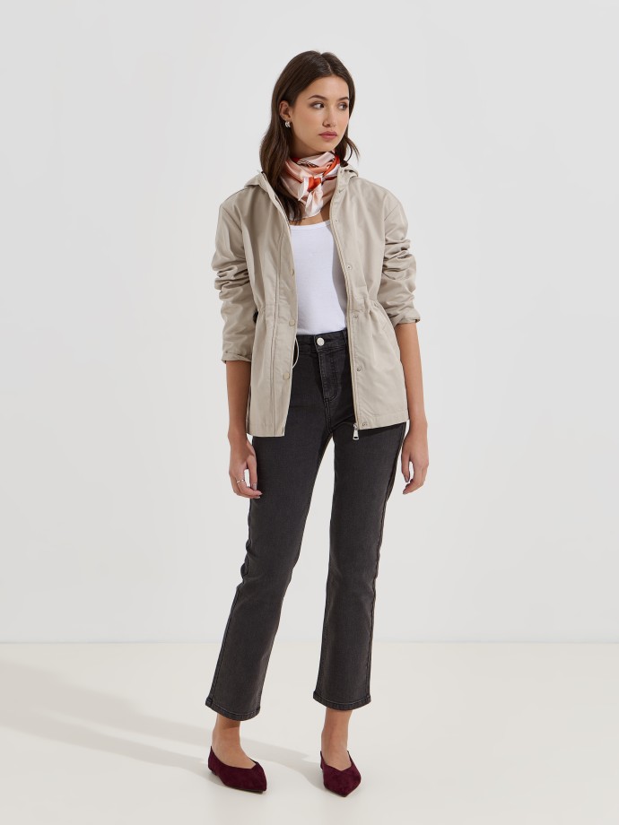 Parka com carapu�o