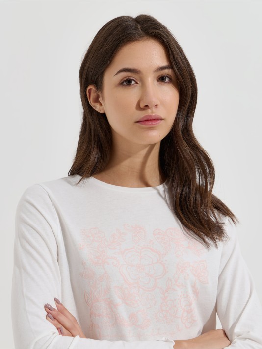 Pijama comprido estampado Pijama comprido estampado