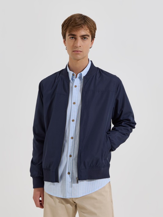Casaco estilo bomber