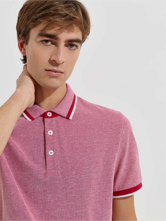 Polo em malha piquet Polo em malha piquet