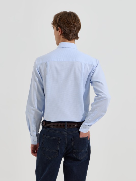 Camisa clássica em algodão Camisa clássica em algodão