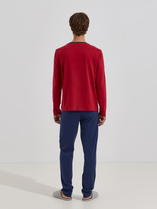 Pijama comprido estampado Pijama comprido estampado